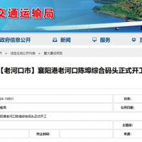 新建4個(gè)1000噸級(jí)泊位!湖北又一綜合碼頭開工